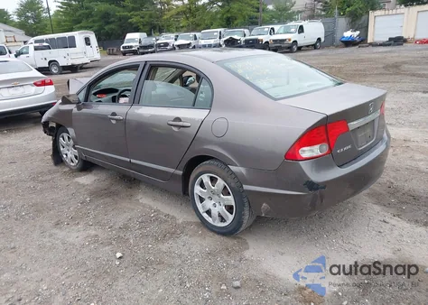 2010 Honda Civic Lx из США, поврежденный, VIN 2HGFA1F55AH501920
